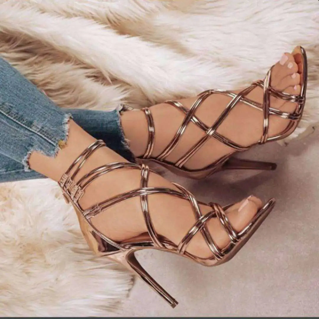 Open-Toe High Heel