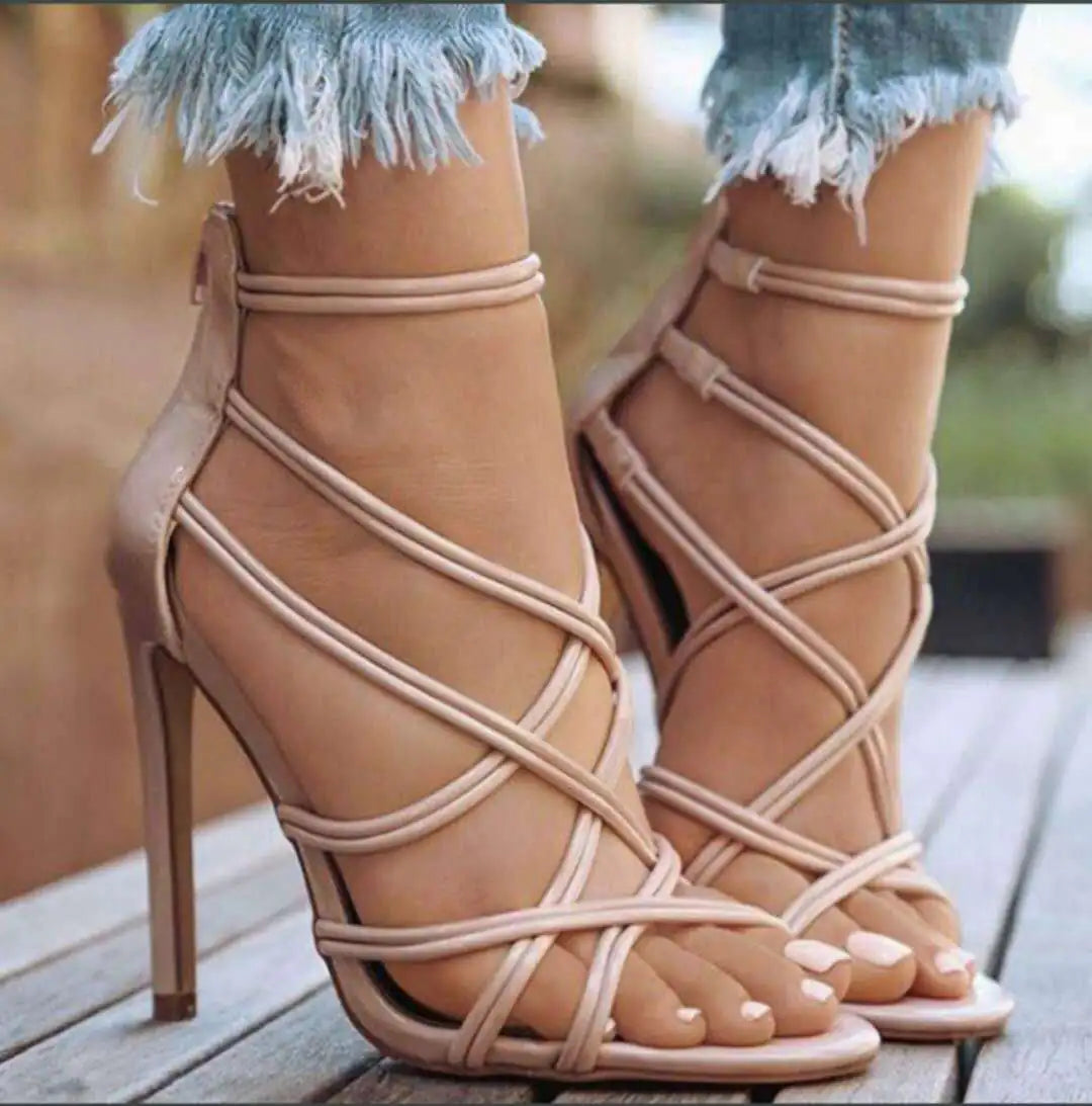 Open-Toe High Heel