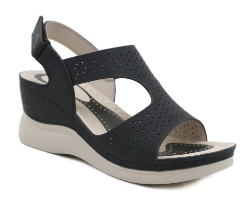 Wedge Heel Casual Velcro Sandals