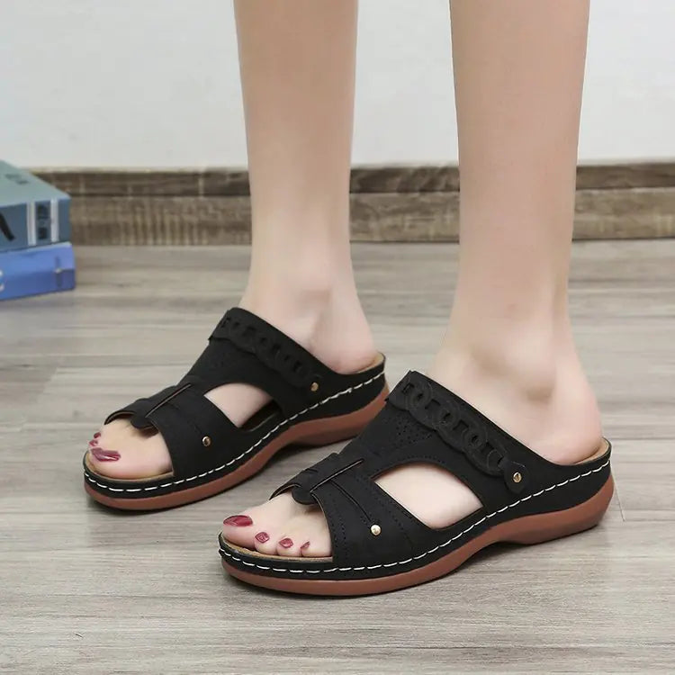 Women's Hollow Platform Sandals