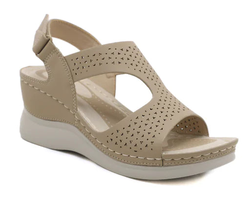 Wedge Heel Casual Velcro Sandals