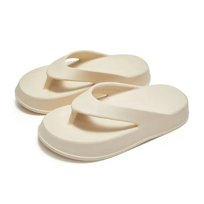 Thick Soled Couple Sandals - Simple
