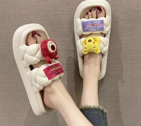 Summer Flat Knitting Sandals