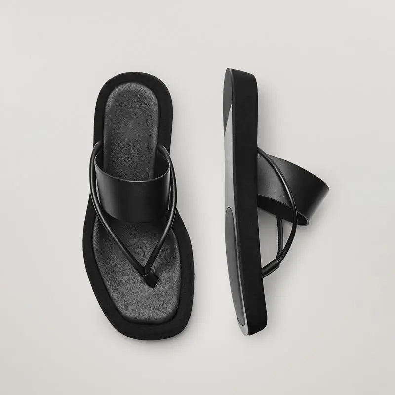 Flat Roman Platform Sandals