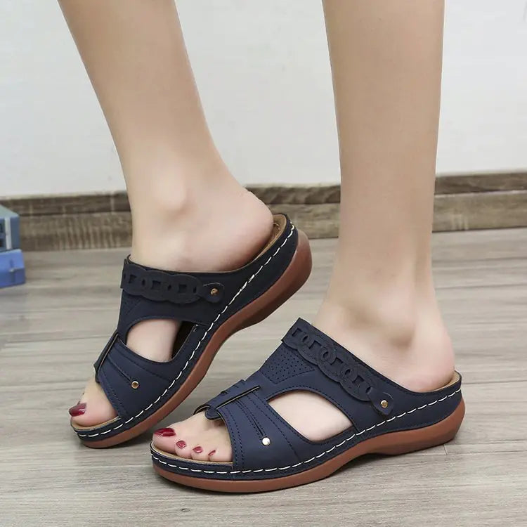 Women's Hollow Platform Sandals