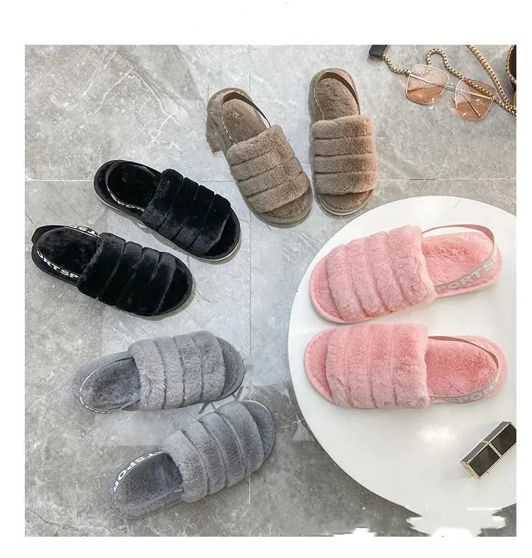 Plush Sandals