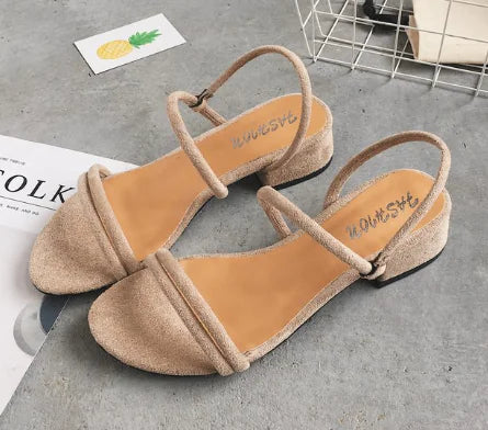 Korean Style Sandals - Versatile Two Wear