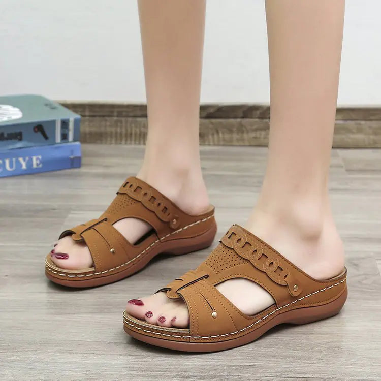 Women's Hollow Platform Sandals