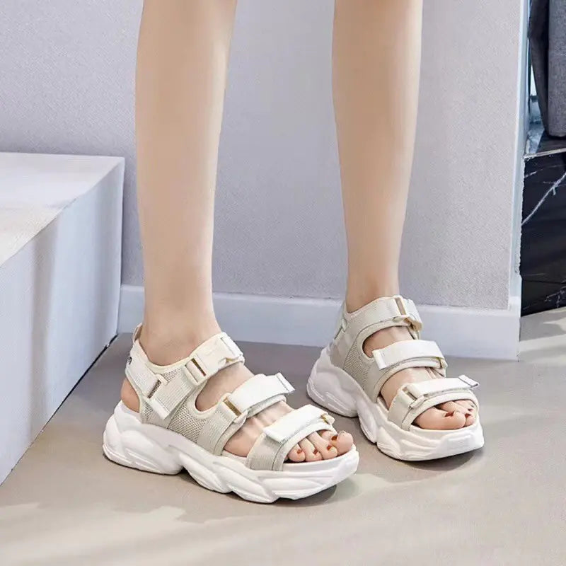 Fairy Style Summer Velcro Shoes