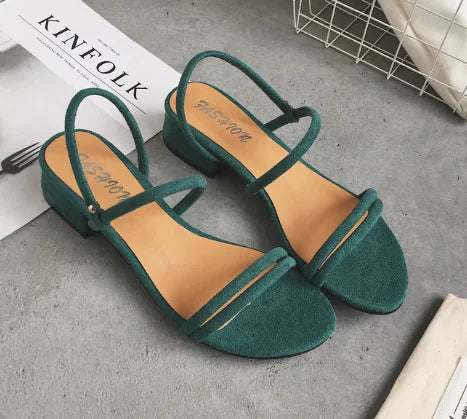 Korean Style Sandals - Versatile Two Wear