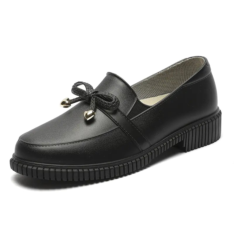 Waterproof Low Top Rain Shoes with Bowknot