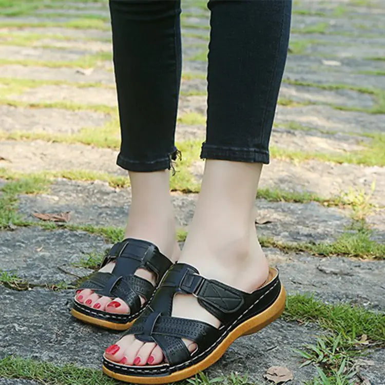 Cross Towing Sandals for Women