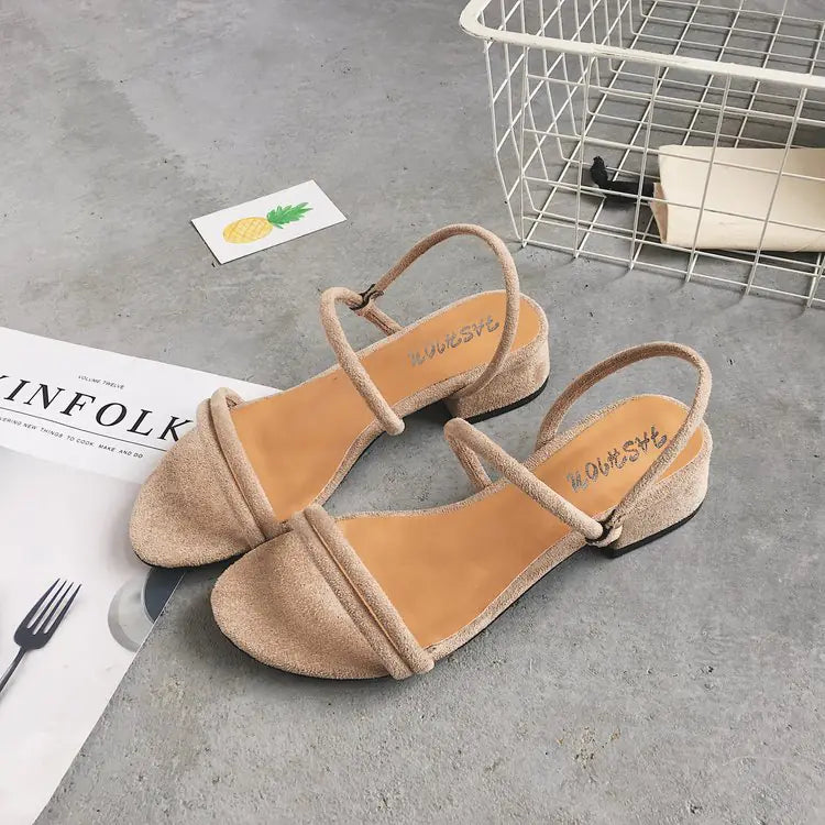 Korean Style Sandals - Versatile Two Wear