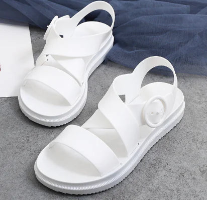 Unisex Harajuku Style Sugar Flat Sandals