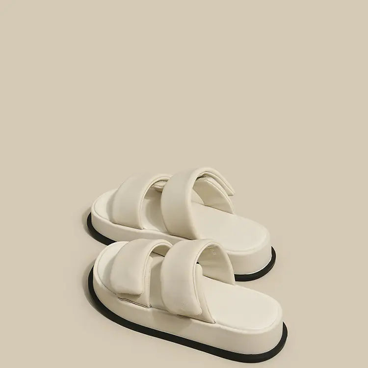 Thick-Soled Velcro Women's Niche Sandals