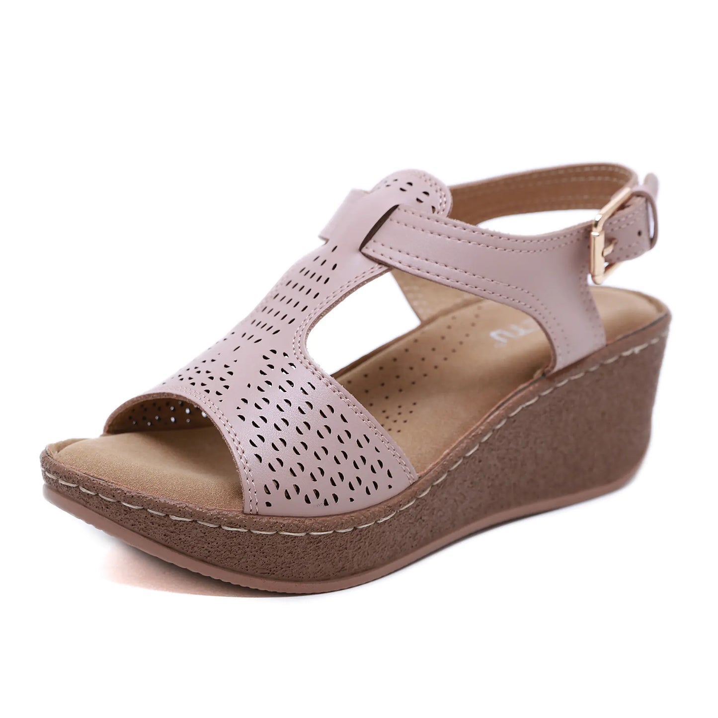 Wedge Heel Casual Velcro Sandals