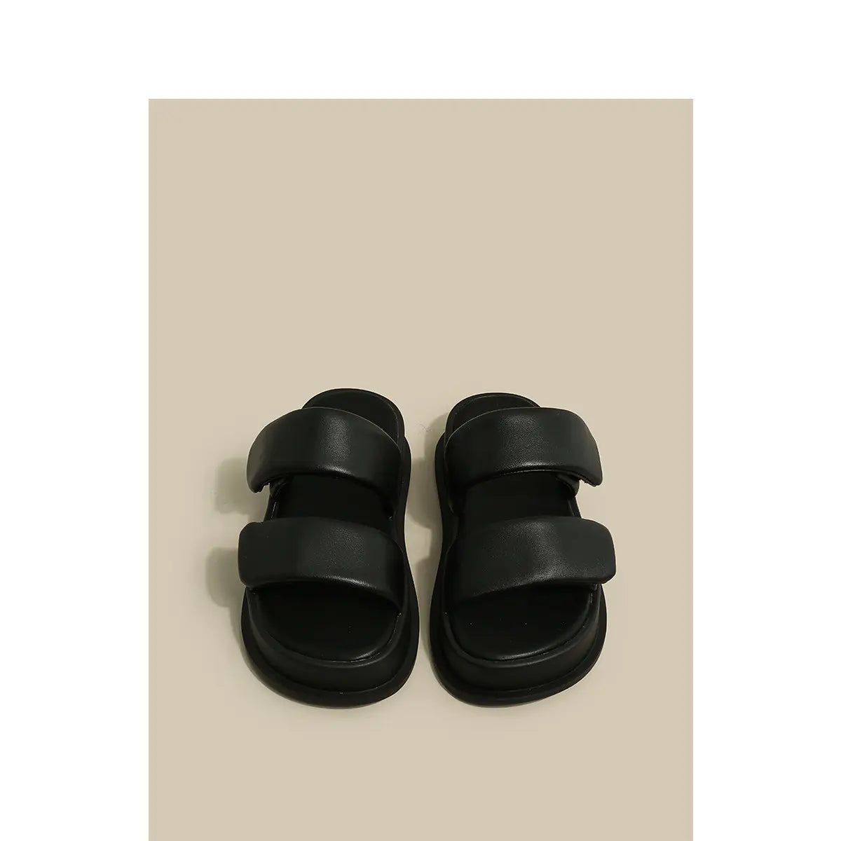 Thick-Soled Velcro Women's Niche Sandals