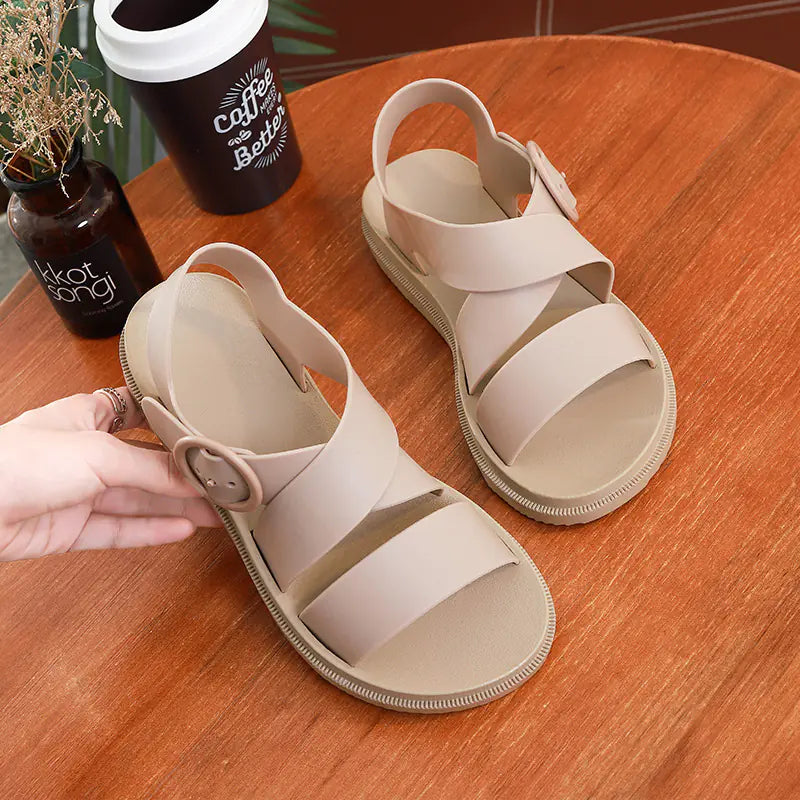 Unisex Harajuku Style Sugar Flat Sandals