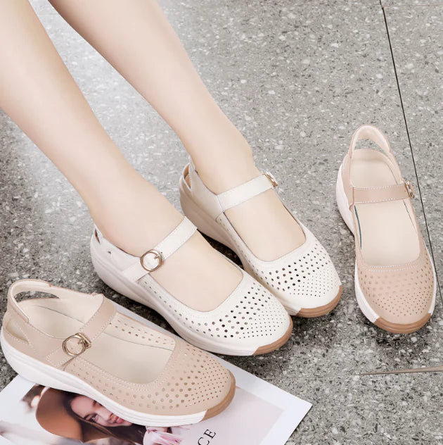 2024 Summer Breathable Hollow Casual Shoes
