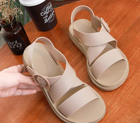 Unisex Harajuku Style Sugar Flat Sandals