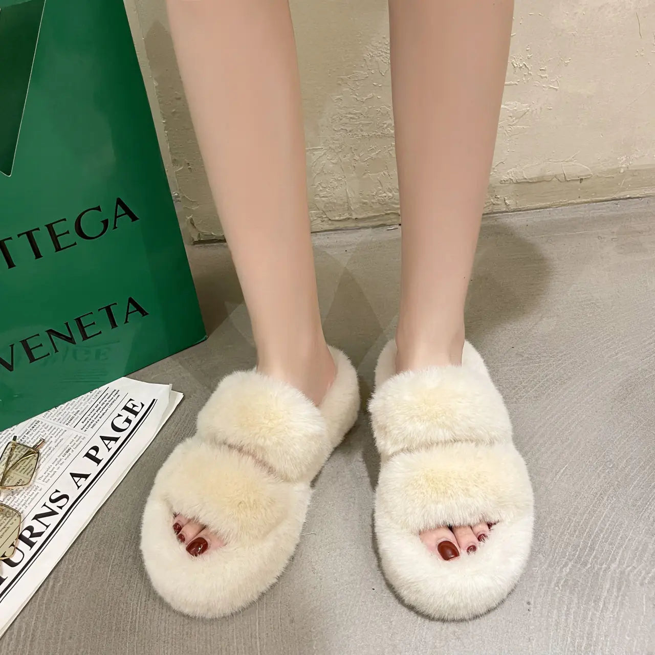Fluffy Fuzzy Slippers