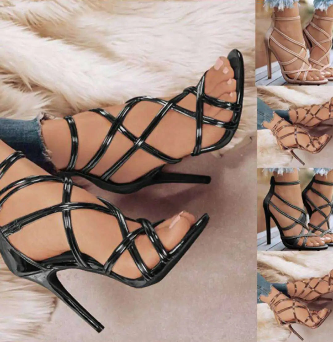 Open-Toe High Heel