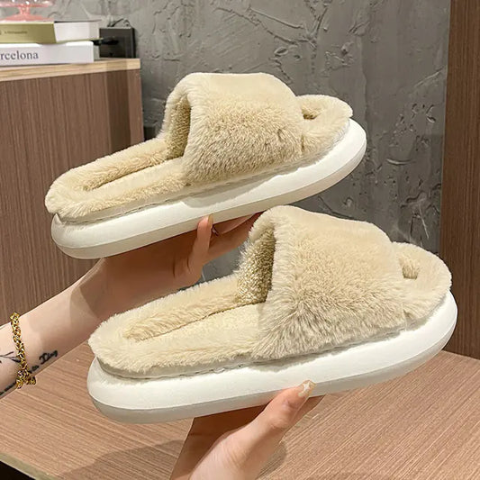 Furry Winter Slippers