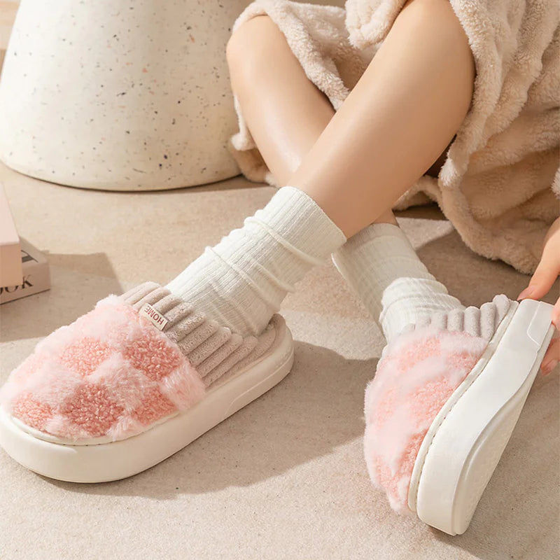 Checkerboard Slippers