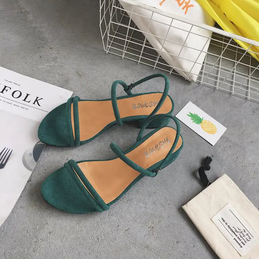 Korean Style Sandals - Versatile Two Wear