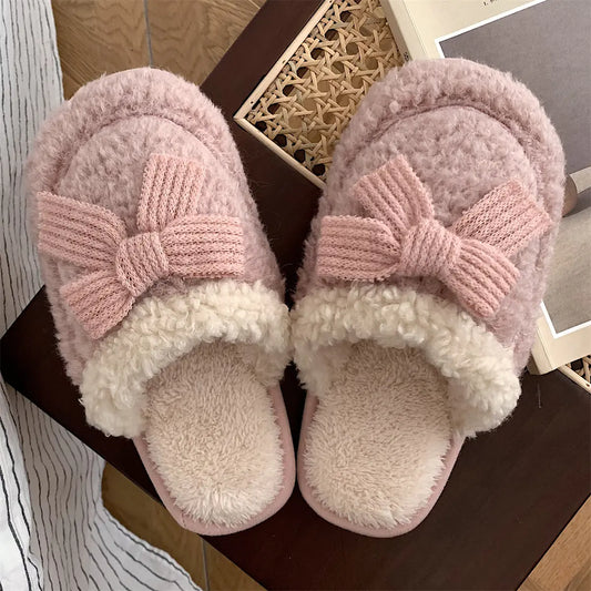 Plush Non-Slip Winter Shoes