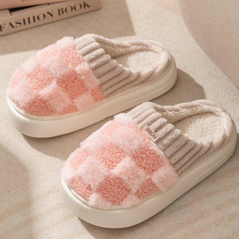Checkerboard Slippers