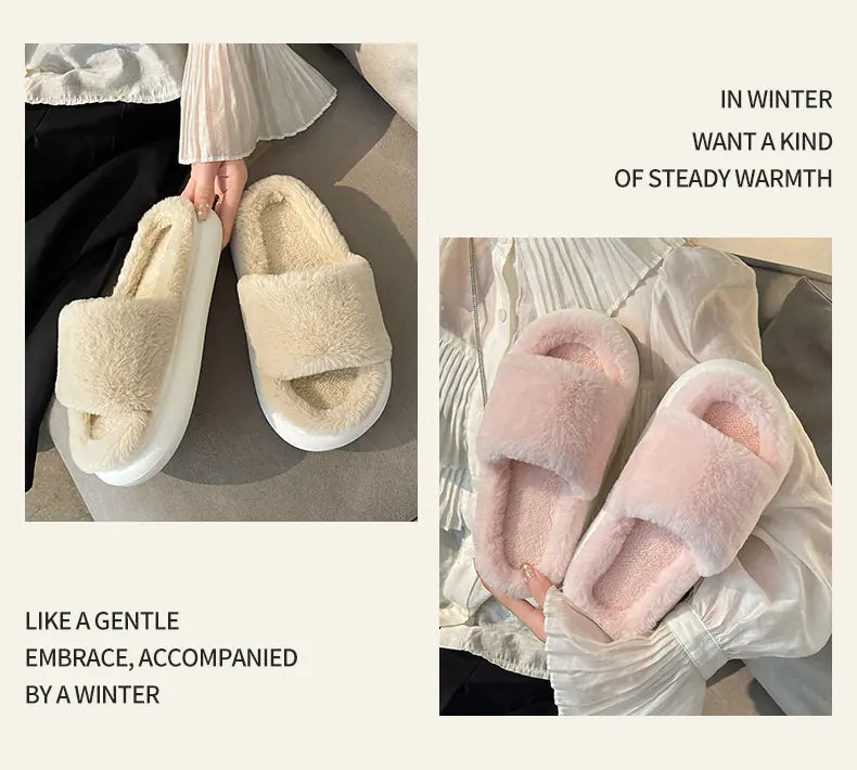 Furry Winter Slippers