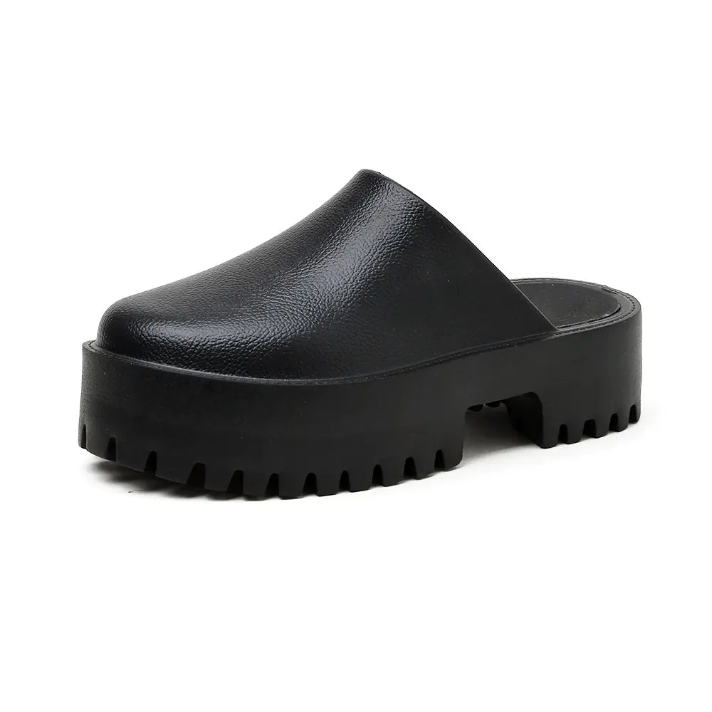 Casual Thick Bottom Outer Wear Toe Shoes