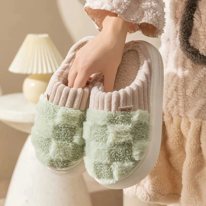 Checkerboard Slippers