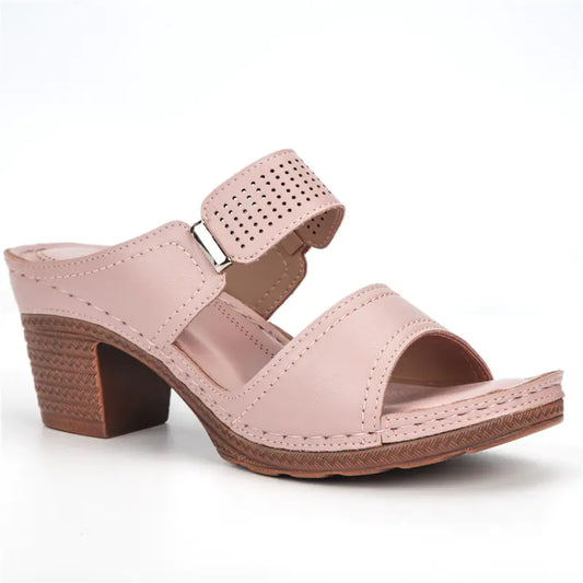 Comfortable Women's High-Heeled Sandals