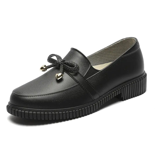 Waterproof Low Top Rain Shoes with Bowknot