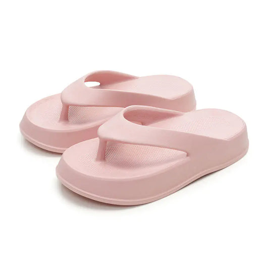 Thick Soled Couple Sandals - Simple