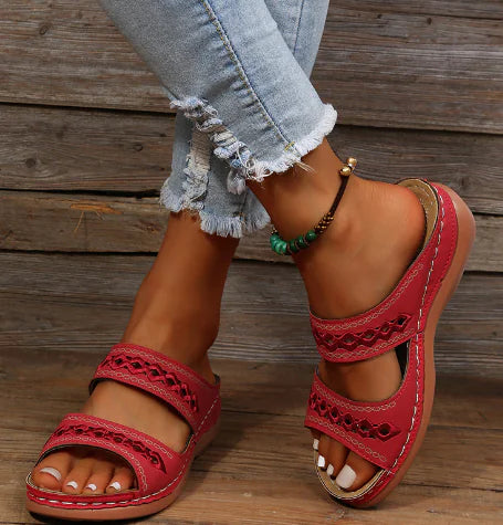 Orthopedic Sandals - Vintage Slip-On Comfortable Shoes