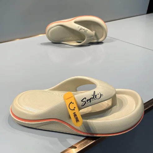 Thick Sole Slip-On Sandals
