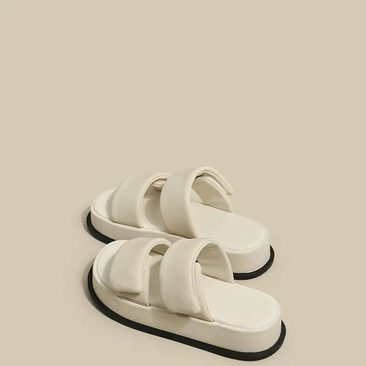 Thick-Soled Velcro Women's Niche Sandals
