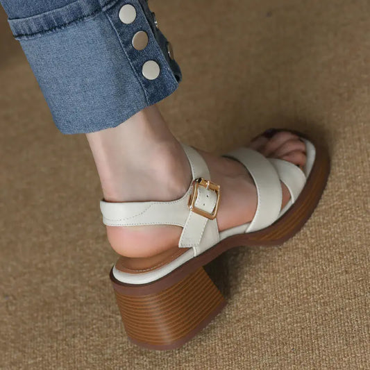 Women's Platform Chunky Heel