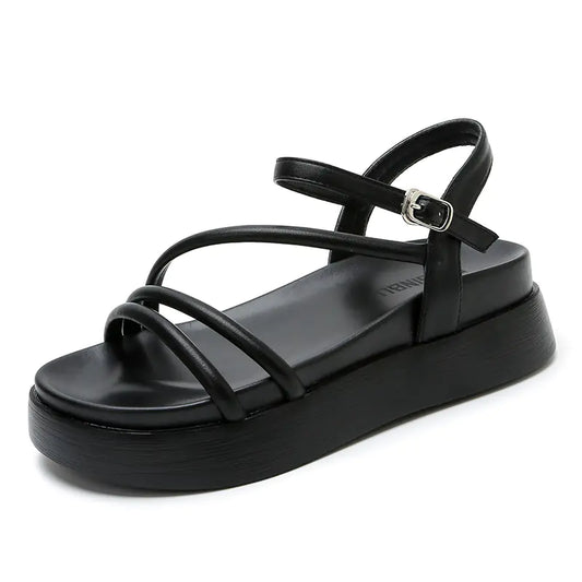 Fairy Style Leisure Platform Roman Elevator Shoes