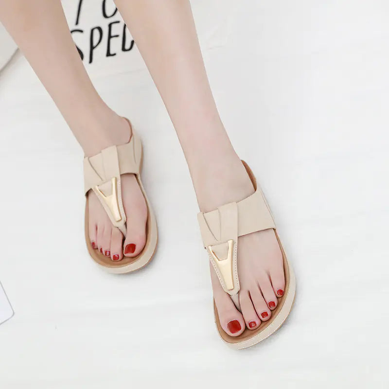 Casual Maternity Metal Sandals
