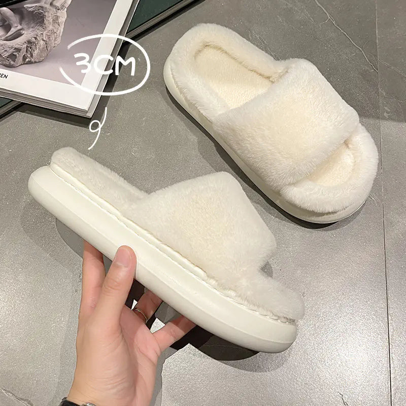 Furry Winter Slippers
