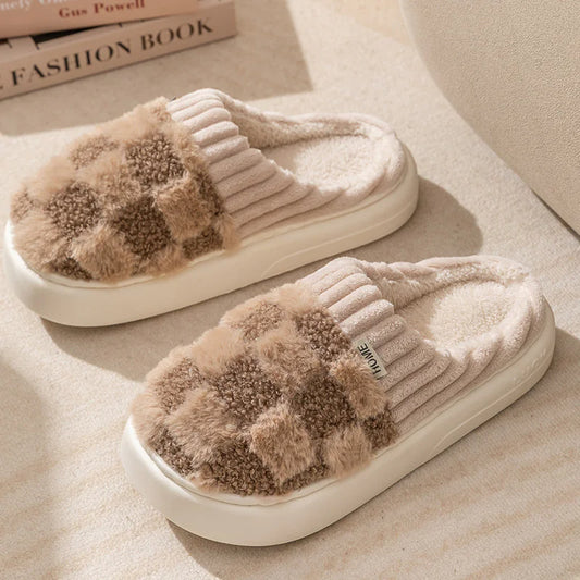 Checkerboard Slippers