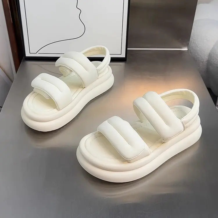 ZHIKE Summer Thick-Soled Sandals with Velcro