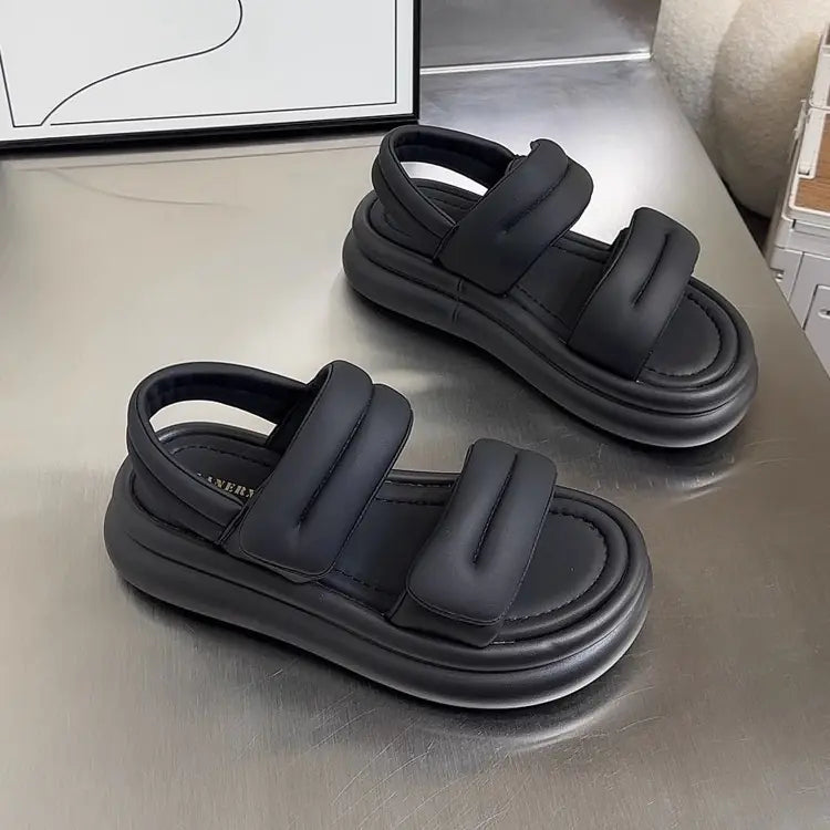 ZHIKE Summer Thick-Soled Sandals with Velcro