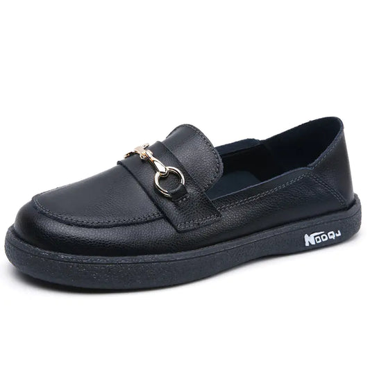 Leather Flat Sandals