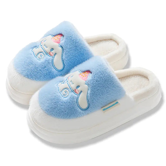 Sanrio Winter Plush Slippers